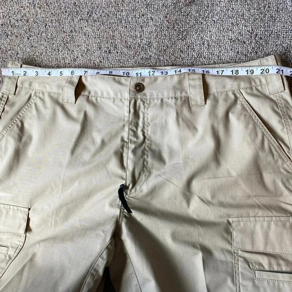 Proper RevTac Pant Men’s Duty Cargo Pants Ripstop NWOT Size 20/42” Pockets Beige - Picture 2 of 12